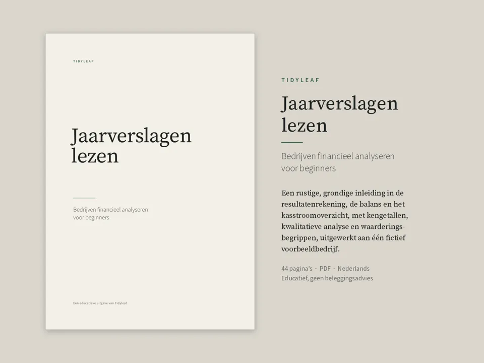 E-book: Jaarverslagen lezen